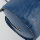LOUIS VUITTON Epi Soufflot Hand Bag Blue M52225 LV Auth 182665A-16