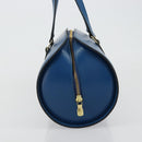 LOUIS VUITTON Epi Soufflot Hand Bag Blue M52225 LV Auth 182665A-4