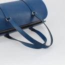 LOUIS VUITTON Epi Soufflot Hand Bag Blue M52225 LV Auth 182665A-7