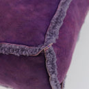 CHANEL 2.55 Chain Shoulder Bag Mouton Purple CC Auth 182666A-12