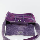 CHANEL 2.55 Chain Shoulder Bag Mouton Purple CC Auth 182666A-16