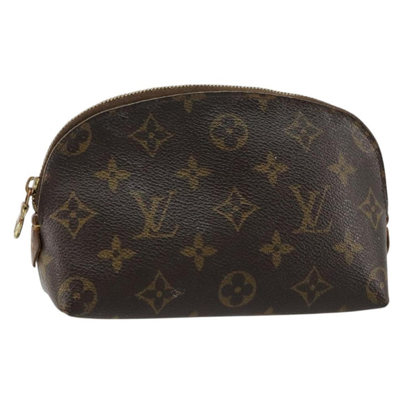 LOUIS VUITTON Monogram Pochette Cosmetic PM Pouch M43998 LV Auth 182668