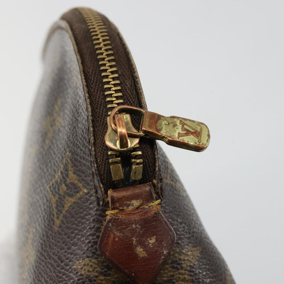 LOUIS VUITTON Monogram Pochette Cosmetic PM Pouch M43998 LV Auth 182668
