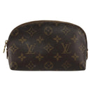LOUIS VUITTON Monogram Pochette Cosmetic PM Pouch M43998 LV Auth 182668-13