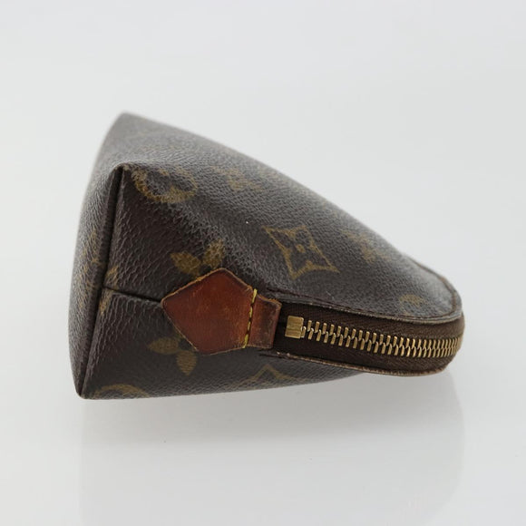 LOUIS VUITTON Monogram Pochette Cosmetic PM Pouch M43998 LV Auth 182668