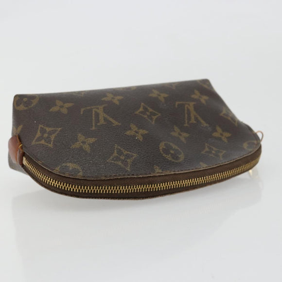 LOUIS VUITTON Monogram Pochette Cosmetic PM Pouch M43998 LV Auth 182668
