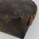 LOUIS VUITTON Monogram Pochette Cosmetic PM Pouch M43998 LV Auth 182668-7