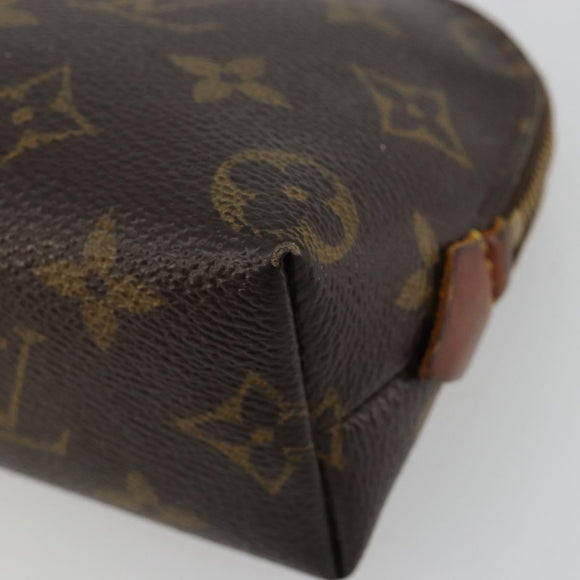 LOUIS VUITTON Monogram Pochette Cosmetic PM Pouch M43998 LV Auth 182668