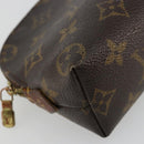 LOUIS VUITTON Monogram Pochette Cosmetic PM Pouch M43998 LV Auth 182668-14
