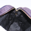 Salvatore Ferragamo Vala Shoulder Bag Suede Purple Gold Auth 182673-17
