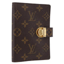 LOUIS VUITTON Monogram Agenda Koala PM Planner Cover Orange R21015 Auth 182674A-1
