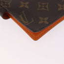 LOUIS VUITTON Monogram Agenda Koala PM Planner Cover Orange R21015 Auth 182674A-15