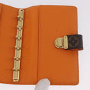 LOUIS VUITTON Monogram Agenda Koala PM Planner Cover Orange R21015 Auth 182674A-20