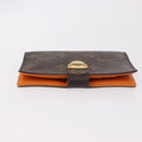 LOUIS VUITTON Monogram Agenda Koala PM Planner Cover Orange R21015 Auth 182674A-3