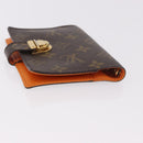 LOUIS VUITTON Monogram Agenda Koala PM Planner Cover Orange R21015 Auth 182674A-5