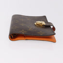 LOUIS VUITTON Monogram Agenda Koala PM Planner Cover Orange R21015 Auth 182674A-6