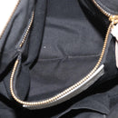 BALENCIAGA Edge Town Hand Bag Leather 2way Gray Gold 390149 Auth 182677SAM-25