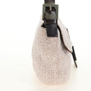 FENDI beads Mamma Baguette Shoulder Bag Beads Pink Silver Auth 182678SAM-7