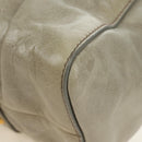 Miu Miu Hand Bag Leather 2way Green Gold Auth 182681SAM-19