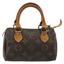 LOUIS VUITTON Monogram Mini Speedy Hand Bag M41534 LV Auth 182690-13