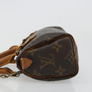 LOUIS VUITTON Monogram Mini Speedy Hand Bag M41534 LV Auth 182690-4