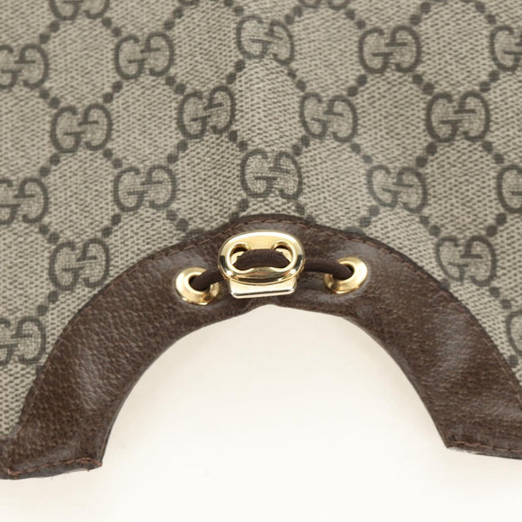 GUCCI GG Supreme Pet Harness Coat Set PVC Beige Gold 692963 Auth 182693V