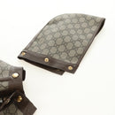 GUCCI GG Supreme Pet Harness Coat Set PVC Beige Gold 692963 Auth 182693V-21