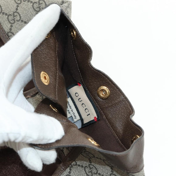 GUCCI GG Supreme Pet Harness Coat Set PVC Beige Gold 692963 Auth 182693V