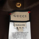 GUCCI GG Supreme Pet Harness Coat Set PVC Beige Gold 692963 Auth 182693V-24