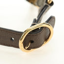 GUCCI GG Supreme Pet Harness Coat Set PVC Beige Gold 692963 Auth 182693V-33