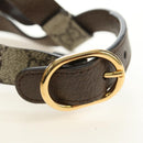GUCCI GG Supreme Pet Harness Coat Set PVC Beige Gold 692963 Auth 182693V-35