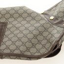 GUCCI GG Supreme Pet Harness Coat Set PVC Beige Gold 692963 Auth 182693V-4