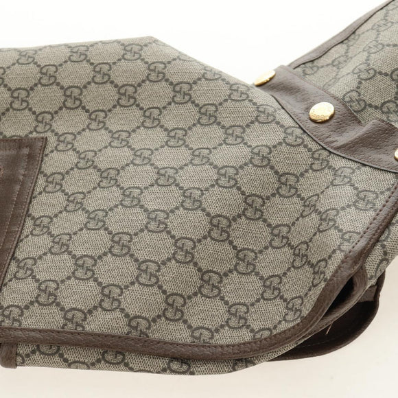 GUCCI GG Supreme Pet Harness Coat Set PVC Beige Gold 692963 Auth 182693V