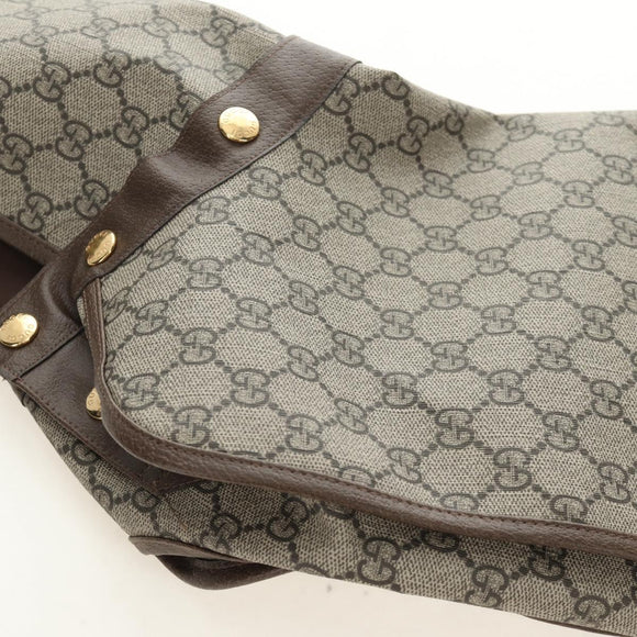 GUCCI GG Supreme Pet Harness Coat Set PVC Beige Gold 692963 Auth 182693V