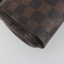 LOUIS VUITTON Damier Ebene Eva Shoulder Bag N55213 LV Auth 182694-18