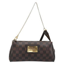 LOUIS VUITTON Damier Ebene Eva Shoulder Bag N55213 LV Auth 182694-13