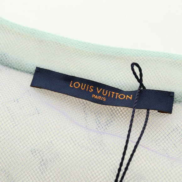 LOUIS VUITTON Tulle layered T-Shirt Nylon Multicolor RM201 LV Auth 182695M