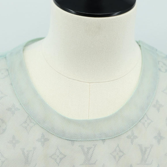 LOUIS VUITTON Tulle layered T-Shirt Nylon Multicolor RM201 LV Auth 182695M