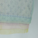 LOUIS VUITTON Tulle layered T-Shirt Nylon Multicolor RM201 LV Auth 182695M-8