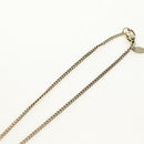 CHANEL COCO Mark Necklace metal Gold Tone CC Auth 182696M-13
