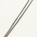 CHANEL COCO Mark Necklace metal Black CC Auth 182697M-5