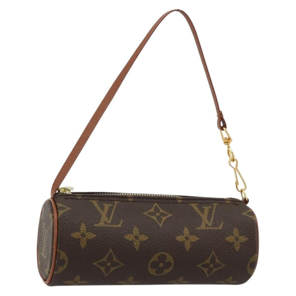 LOUIS VUITTON Monogram Papillon Pouch LV Auth 182698A