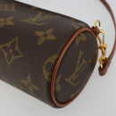 LOUIS VUITTON Monogram Papillon Pouch LV Auth 182698A-9