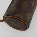 LOUIS VUITTON Monogram Papillon Pouch LV Auth 182698A-14