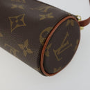 LOUIS VUITTON Monogram Papillon Pouch LV Auth 182698A-15