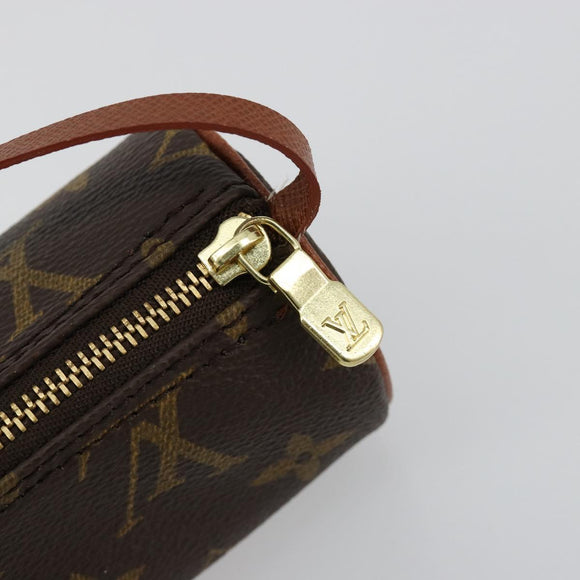 LOUIS VUITTON Monogram Papillon Pouch LV Auth 182698A