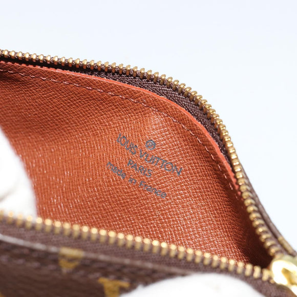 LOUIS VUITTON Monogram Papillon Pouch LV Auth 182698A