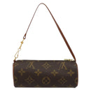 LOUIS VUITTON Monogram Papillon Pouch LV Auth 182698A-2