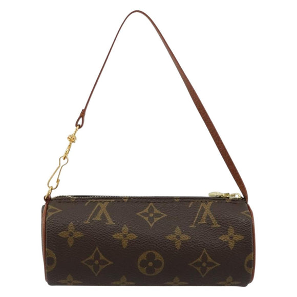 LOUIS VUITTON Monogram Papillon Pouch LV Auth 182698A