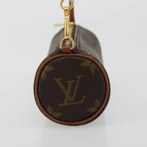 LOUIS VUITTON Monogram Papillon Pouch LV Auth 182698A